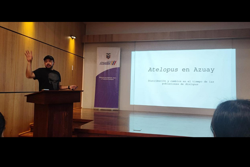 Estrategias de conservación de anfibios en el Corredor Sangay Podocarpus