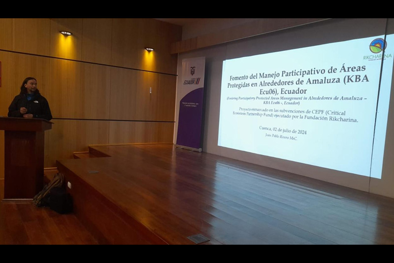 Estrategias de conservación de anfibios en el Corredor Sangay Podocarpus