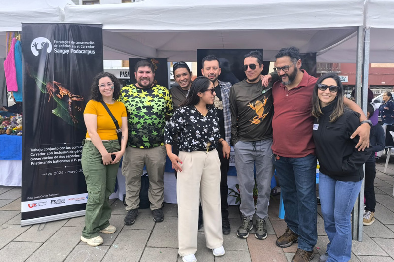 Estrategias de conservación de anfibios en el Corredor Sangay Podocarpus