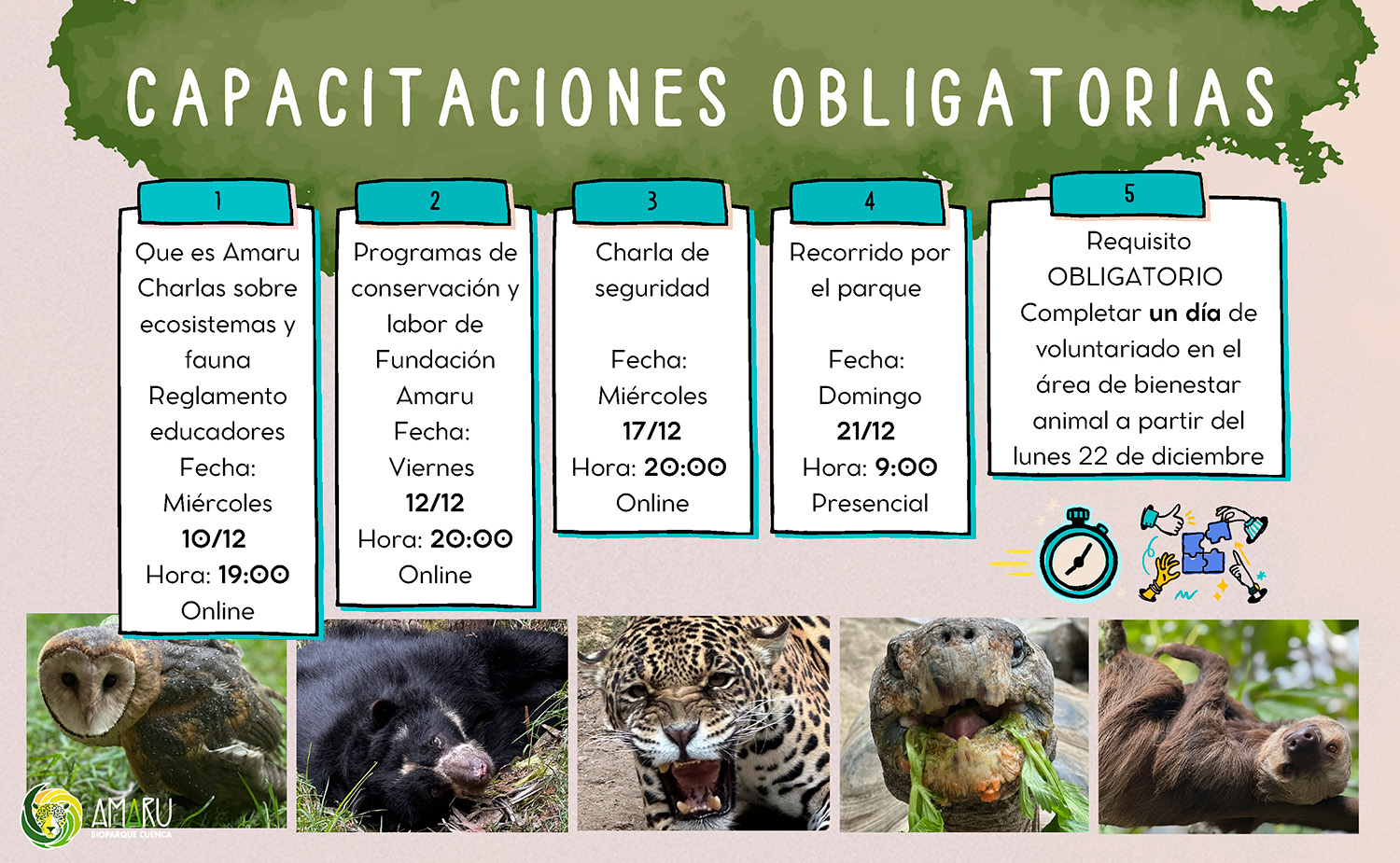 Programa Educadores - Amaru Bioparque Cuenca